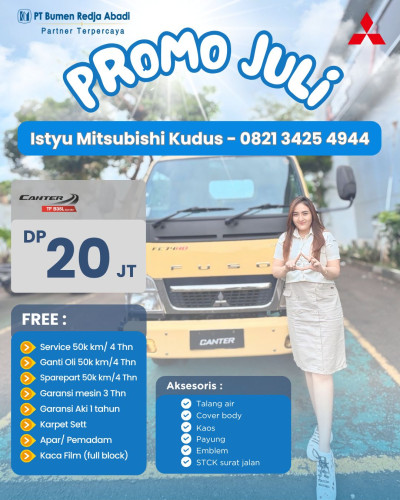 Special Promo Mitsubishi Canter madiun 2025